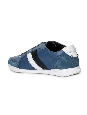 blue lace up sneakers - 17156705 - Standard Image - 3
