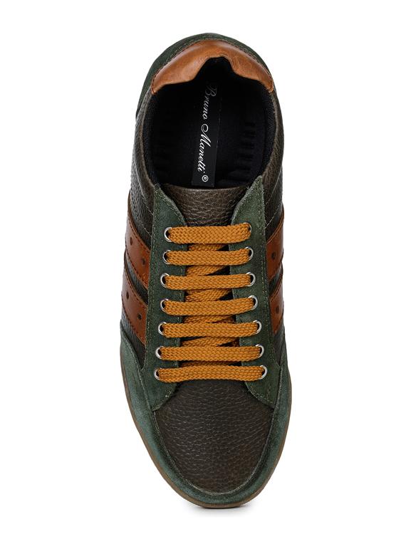 green striped lace up sneakers - 17156712 - Zoom Image - 4