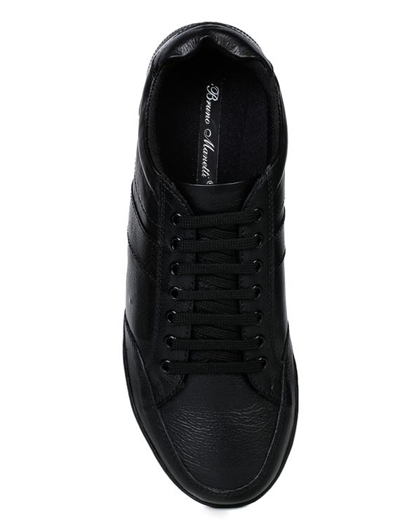 black solid lace up sneakers - 17156713 - Zoom Image - 4