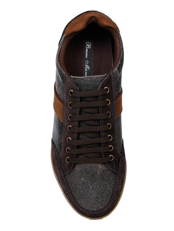 brown striped lace up sneakers - 17156715 - Zoom Image - 4