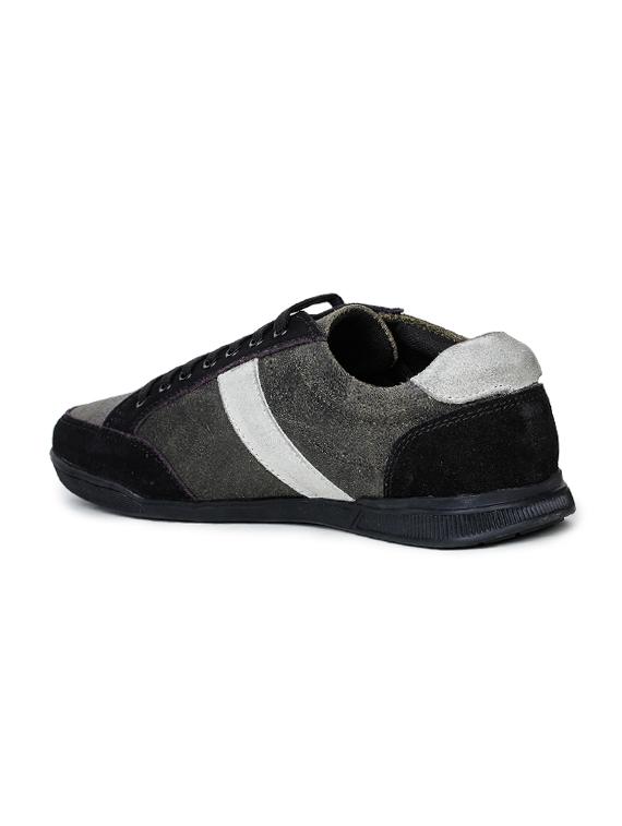 grey striped lace up sneaker - 17156721 - Zoom Image - 3