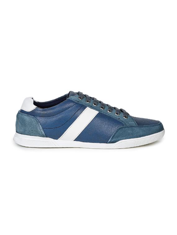 blue striped lace up sneakers - 17156723 - Zoom Image - 2