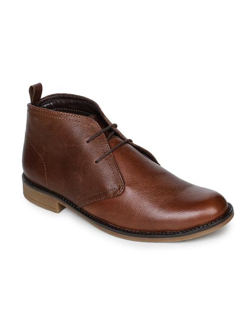brown lace-up derbys - 17156733 - Standard Image - 1