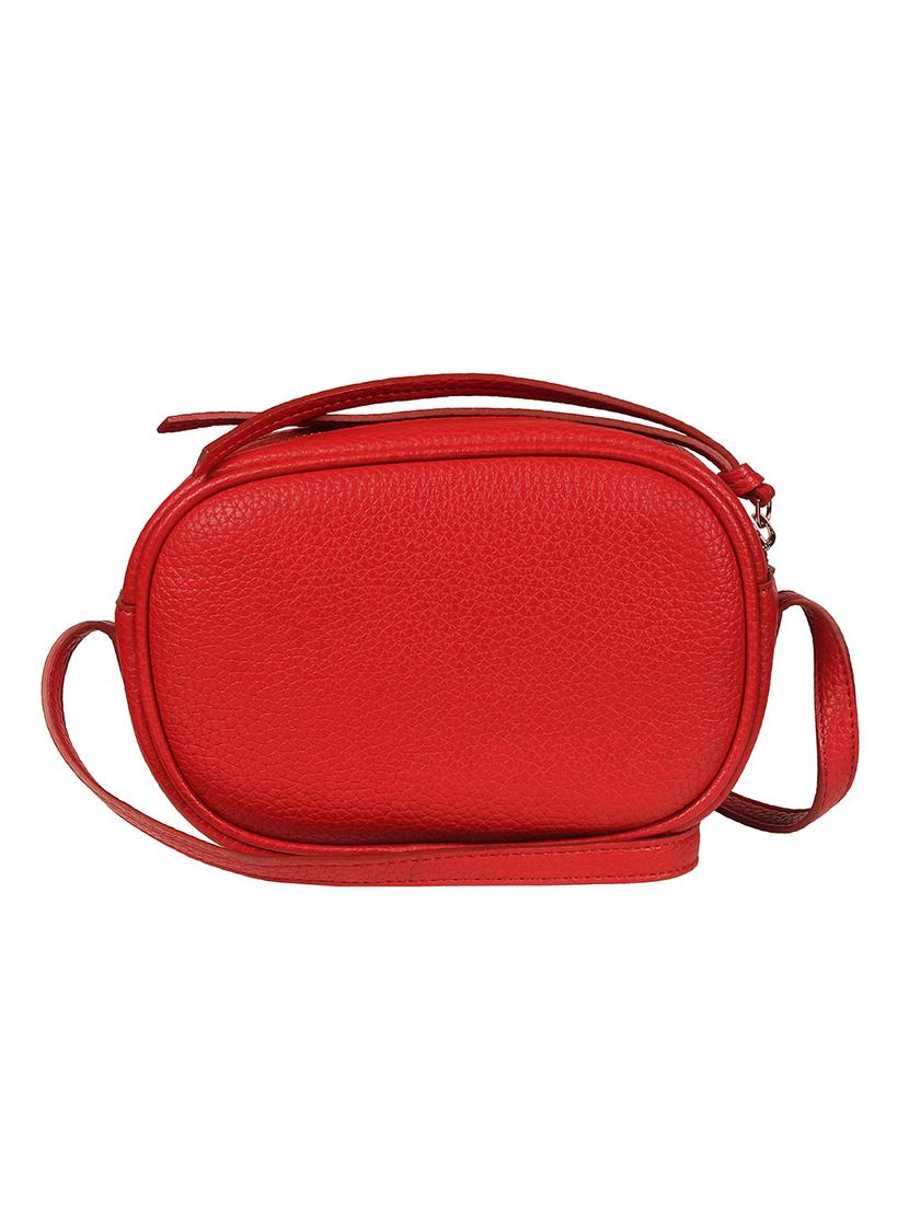 red leatherette (pu) regular sling bag - 17157722 - Zoom Image - 2