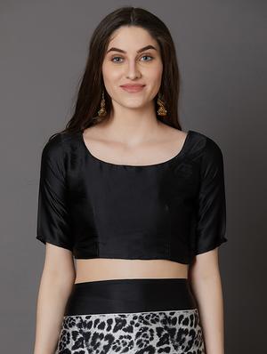 animal printed saree with blouse - 17157890 - Standard Image - 3