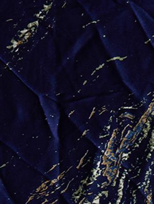abstract printed saree with blouse - 17157891 - Standard Image - 4