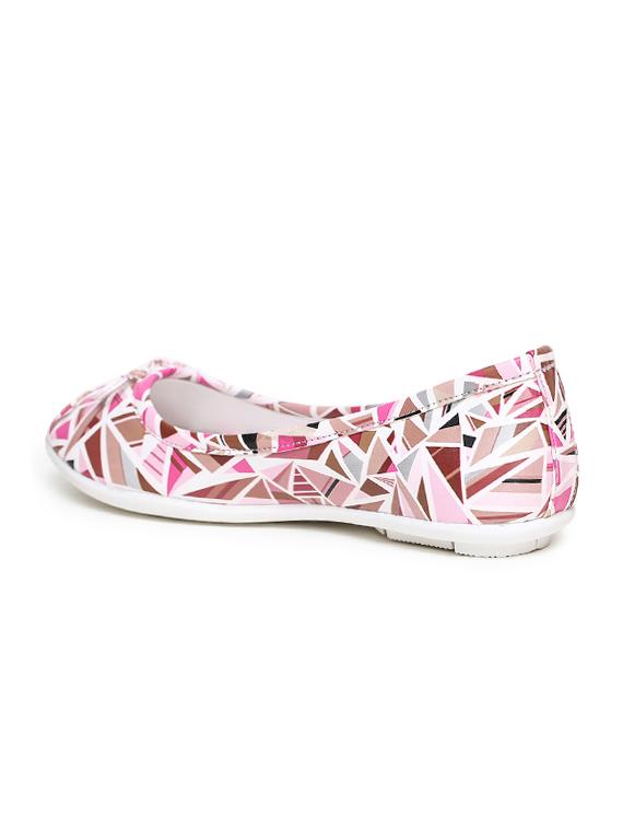 pink printed slip on ballerina - 17157971 - Zoom Image - 3