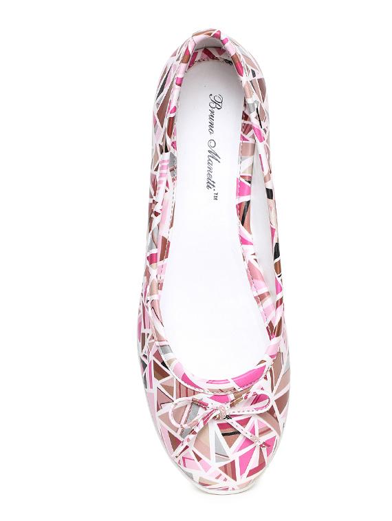 pink printed slip on ballerina - 17157971 - Zoom Image - 4