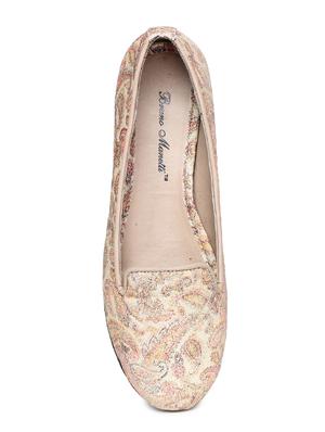 beige printed slip on ballerina - 17157976 - Standard Image - 4