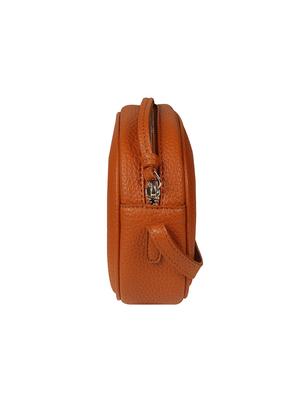 brown leatherette (pu) regular sling bag - 17158024 - Standard Image - 4