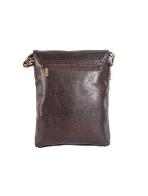 brown leatherette (pu) messengerbag - 17158052 - Standard Image - 2