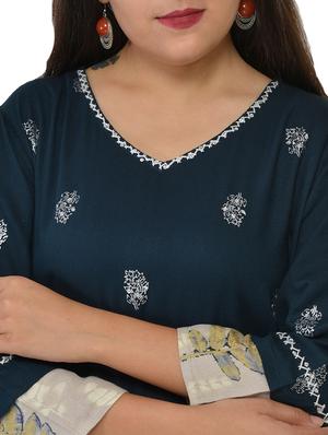 ruffle asymmeric ethnic dress - 17159063 - Standard Image - 3