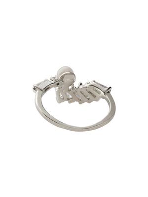 white brass finger ring - 17159109 - Standard Image - 3