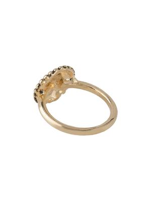 gold brass finger ring - 17159113 - Standard Image - 3