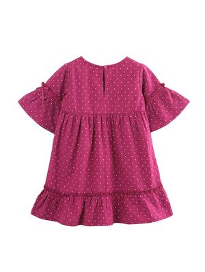 red cotton frock - 17159243 - Standard Image - 2