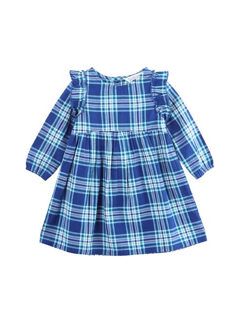 blue cotton frock - 17159245 - Standard Image - 1