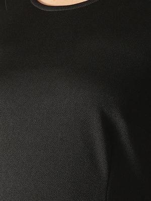 round neck a-line dress - 17159613 - Standard Image - 4