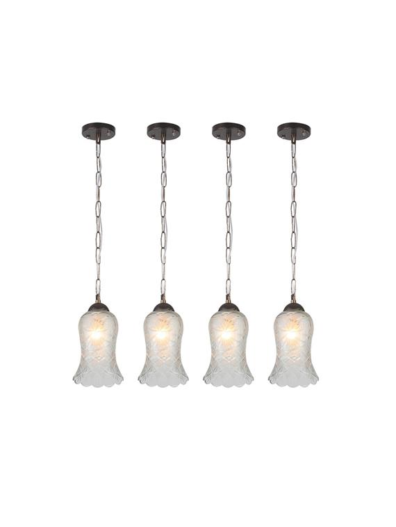 designer lighting wrought iron rustic finish pendent - 17161220 - Zoom Image - 2