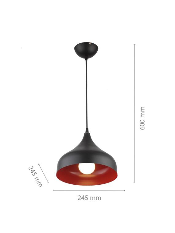 designer lighting single metal pendent - 17161245 - Zoom Image - 4