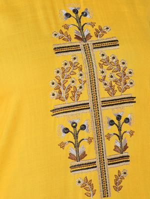 bell sleeves straight kurta - 17161304 - Standard Image - 4