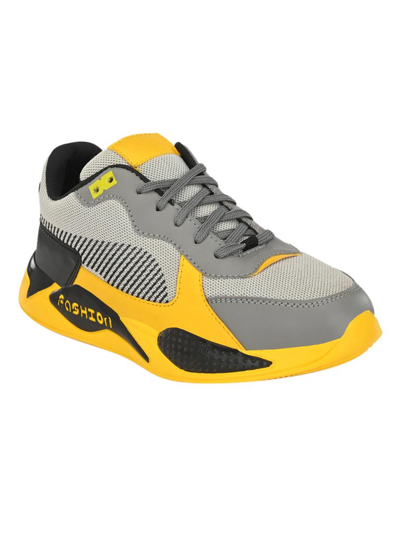grey lace up sport shoes - 17161374 - Zoom Image - 1