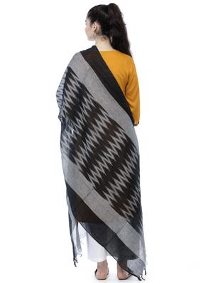 ikat motif dupatta - 17161607 - Standard Image - 3
