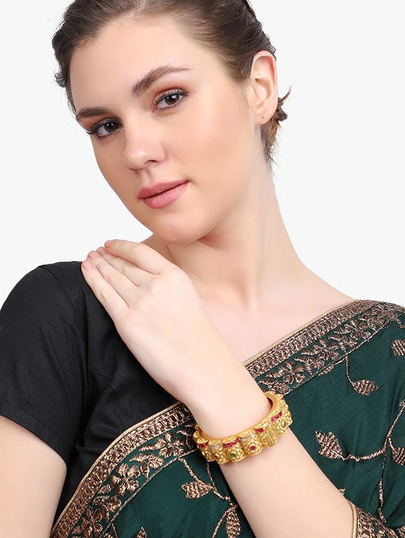 gold tone gold plated bangles - 17161931 - Zoom Image - 5