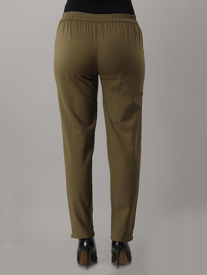 mid rise cigarette pants trouser - 17162951 - Zoom Image - 3