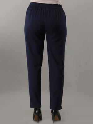 mid rise cigarette pants trouser - 17162952 - Standard Image - 3