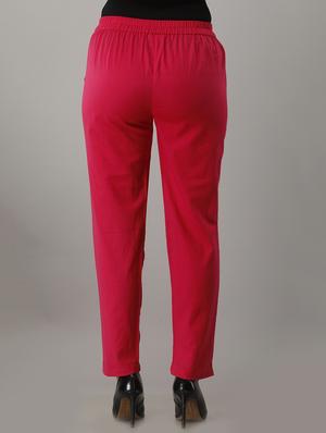 mid rise cigarette pants trouser - 17162954 - Standard Image - 3