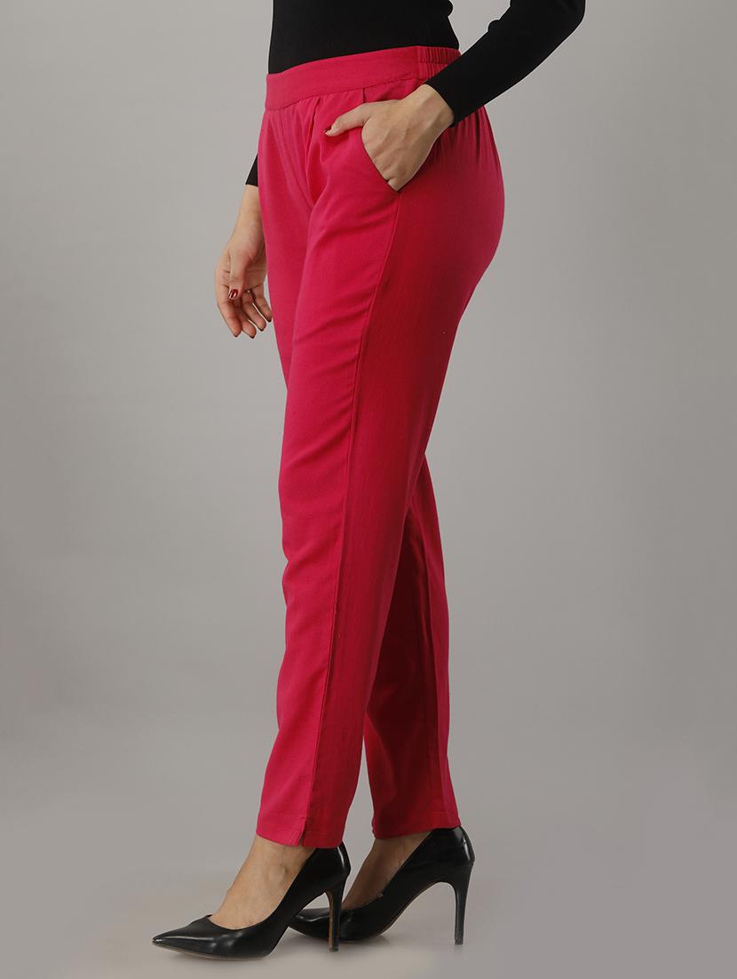 mid rise cigarette pants trouser - 17162954 - Zoom Image - 2