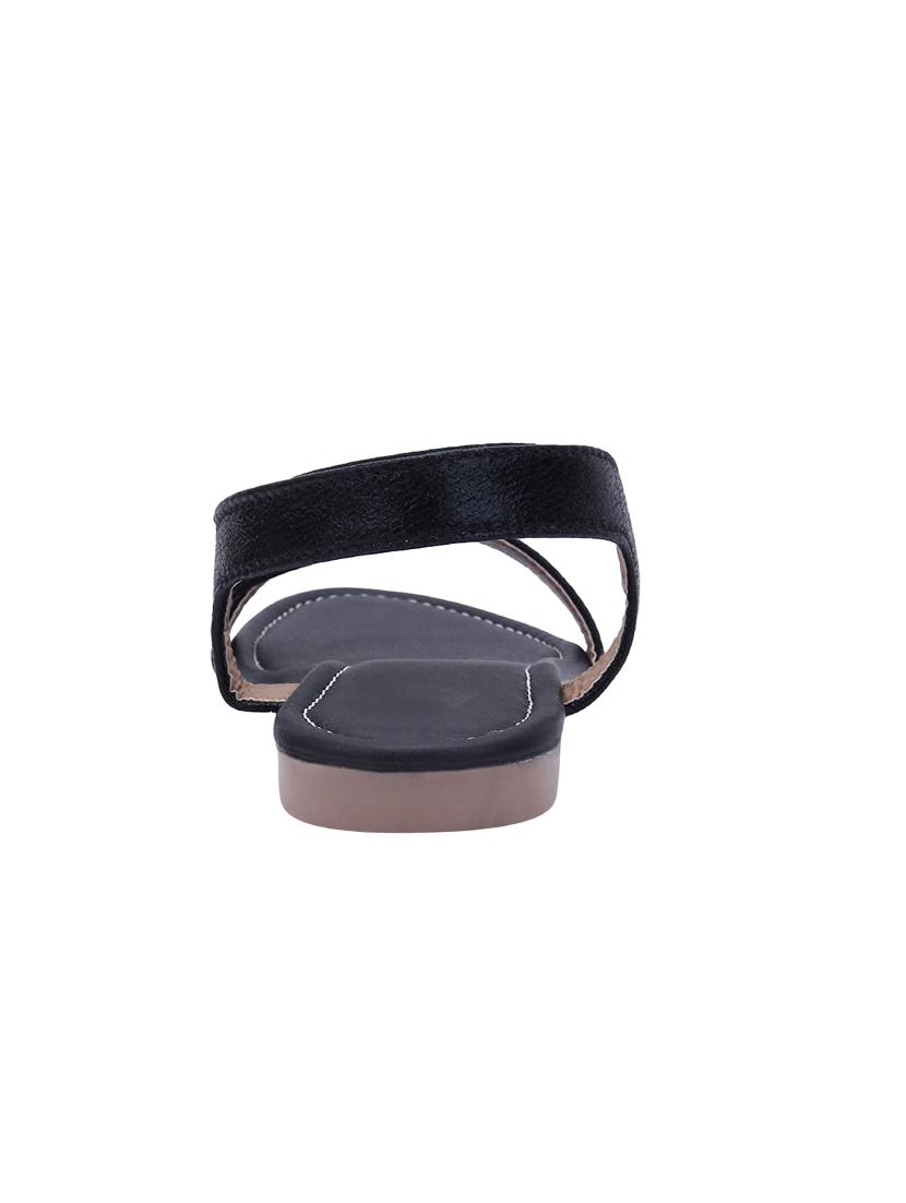 black back strap sandals - 17162963 - Zoom Image - 3