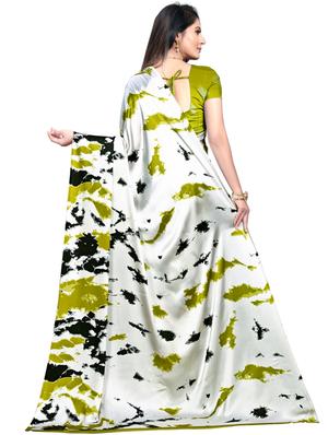 shibori printed saree with blouse - 17162996 - Standard Image - 2