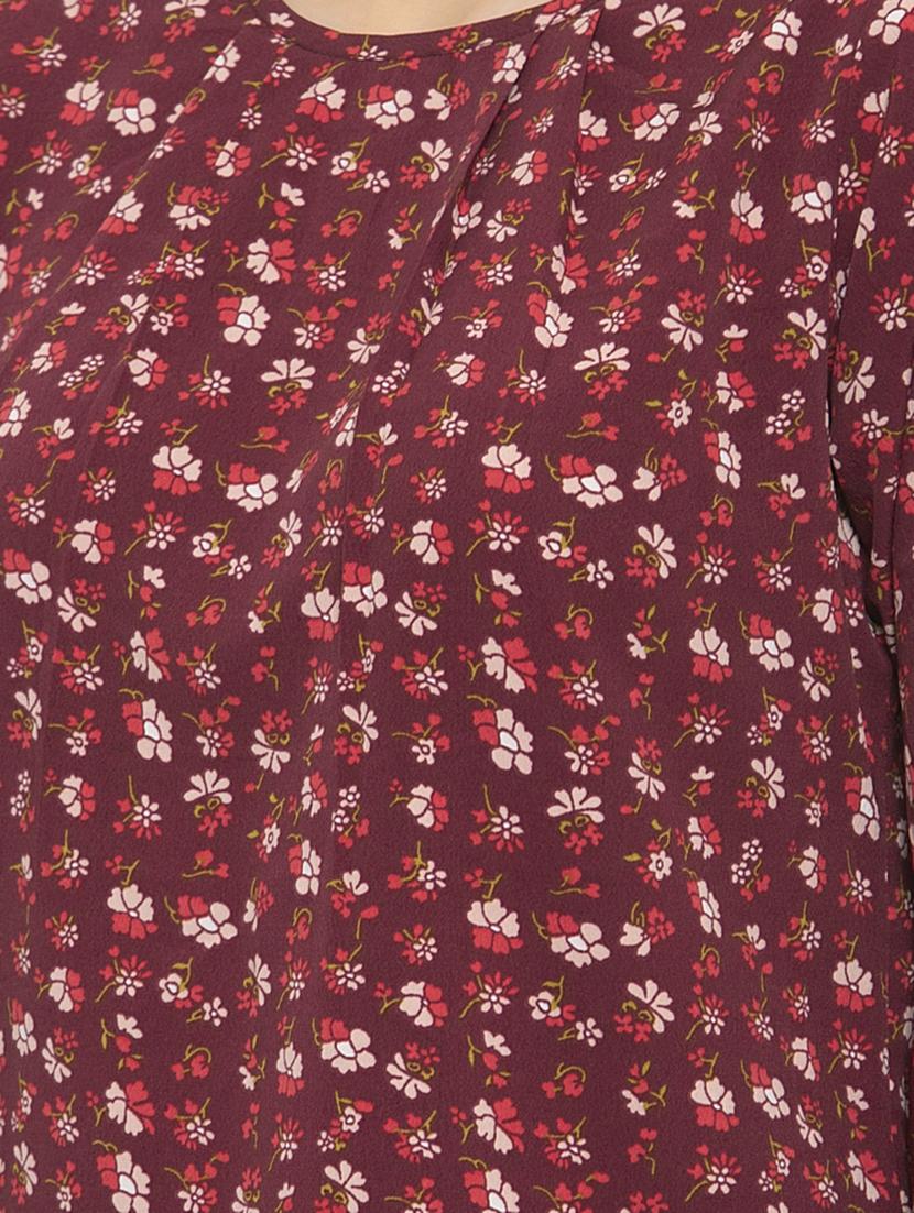 bell sleeves floral top - 17163196 - Zoom Image - 5