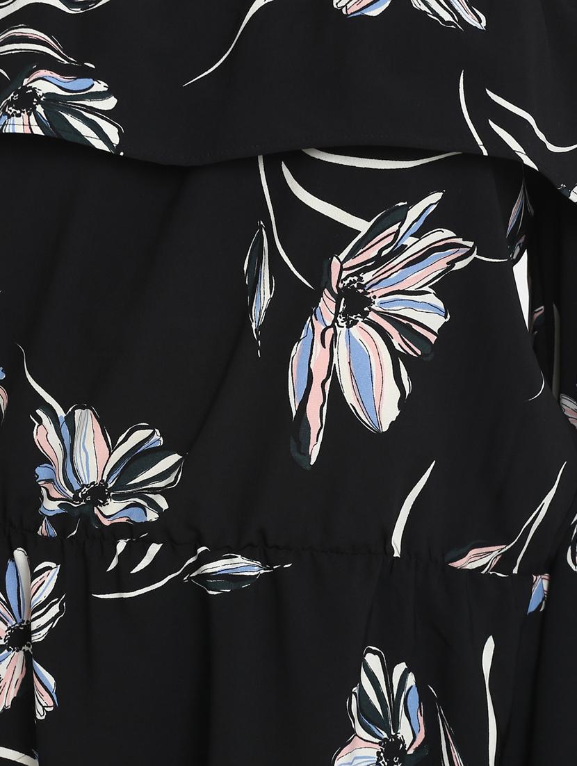 off shoulder floral a-line dress - 17163898 - Zoom Image - 6