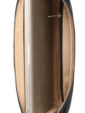 black leatherette laptopbag - 17164069 - Standard Image - 3