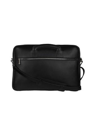 black leatherette laptopbag - 17164069 - Standard Image - 5