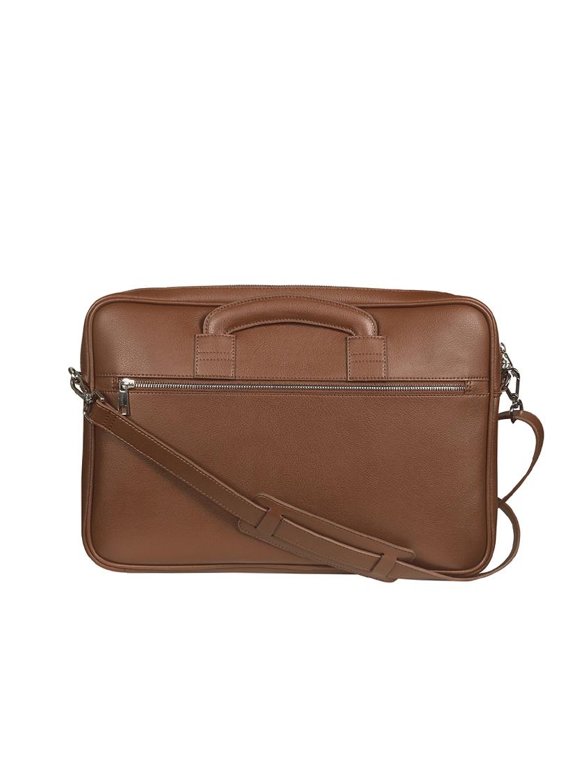 brown leatherette laptopbag - 17164071 - Zoom Image - 5