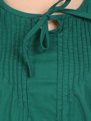 tie up neck blouson top - 17164175 - Standard Image - 5