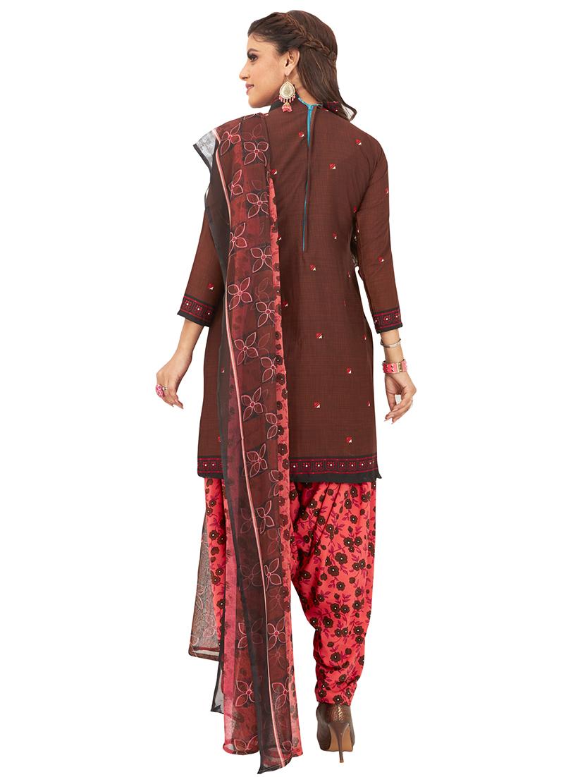 printed unstitched suit - 17165015 - Zoom Image - 2