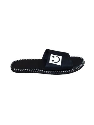 black slip on flip flops - 17165520 - Standard Image - 3