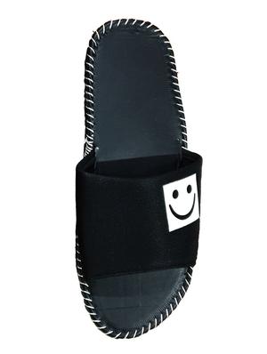 black slip on flip flops - 17165520 - Standard Image - 4