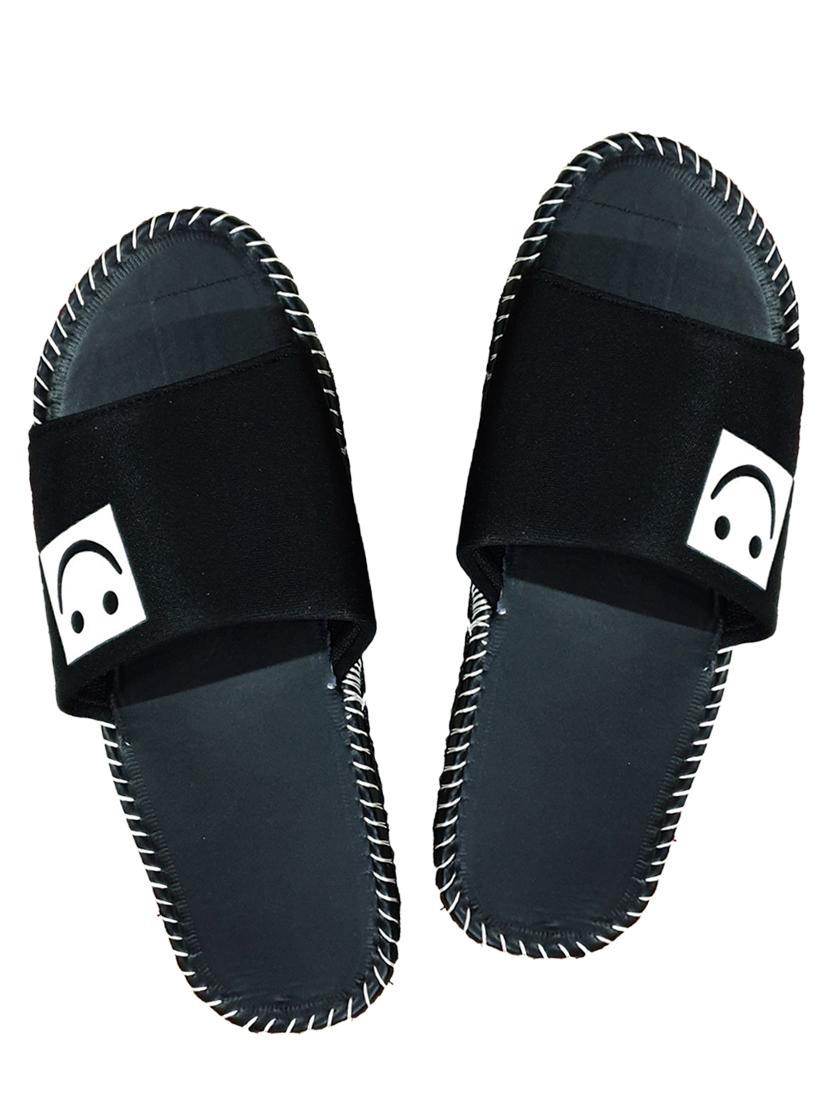 black slip on flip flops - 17165520 - Zoom Image - 1