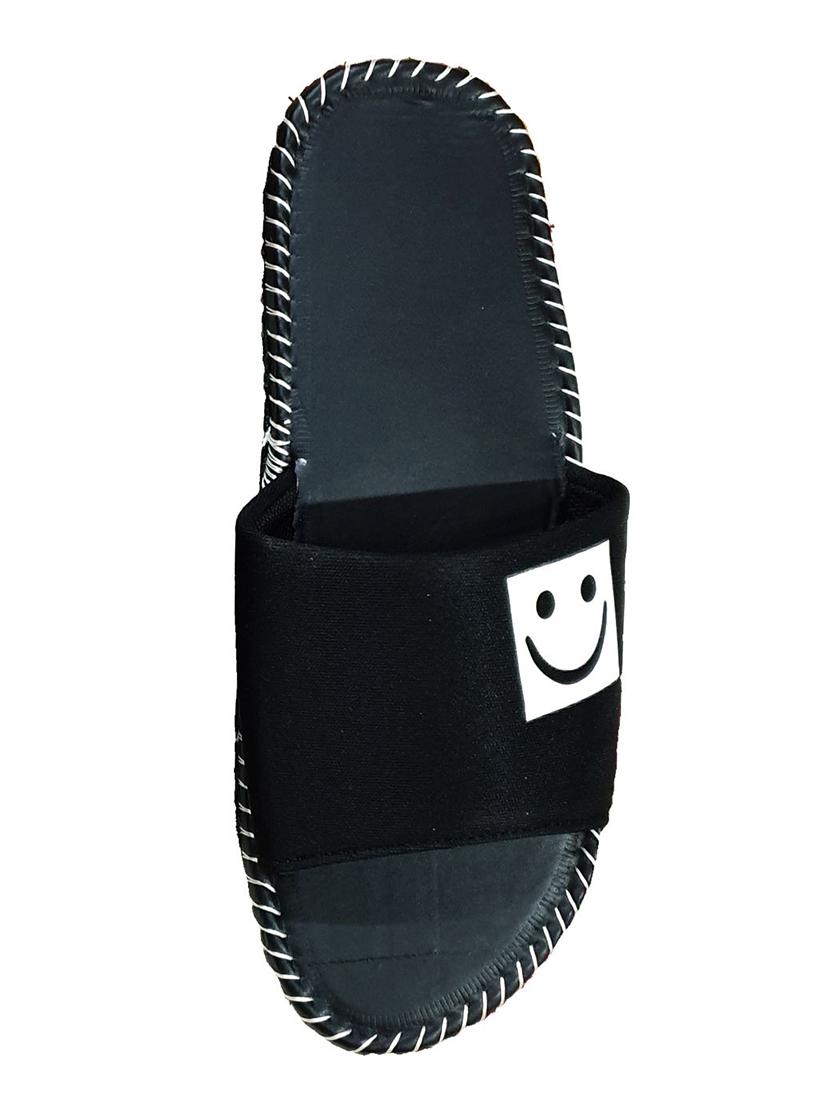 black slip on flip flops - 17165520 - Zoom Image - 4