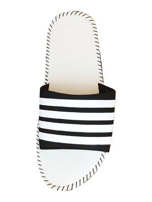 white slip on flip flops - 17165527 - Standard Image - 4