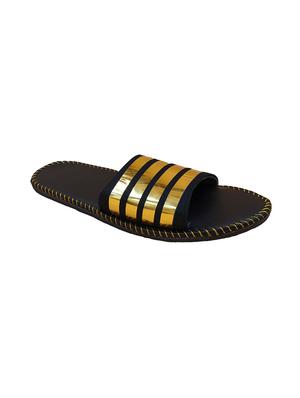 gold slip on flip flops - 17165528 - Standard Image - 2