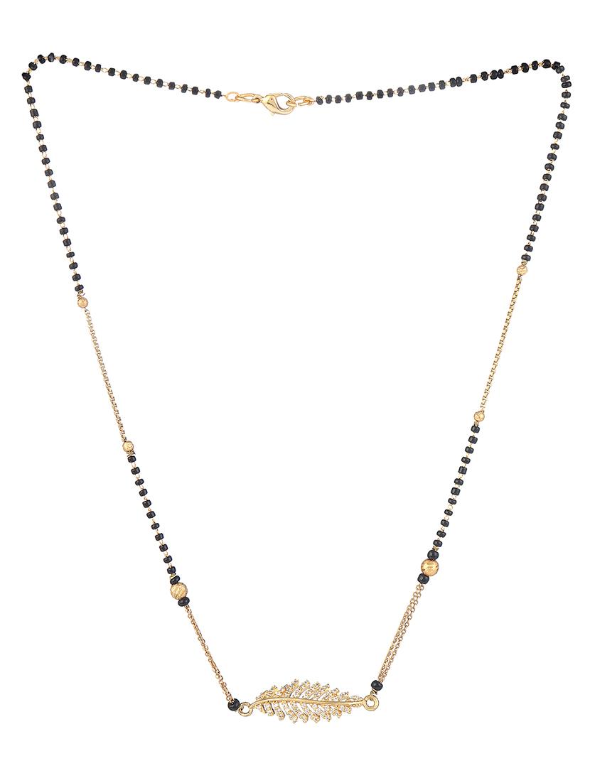 gold metal mangalsutra - 17165801 - Zoom Image - 1