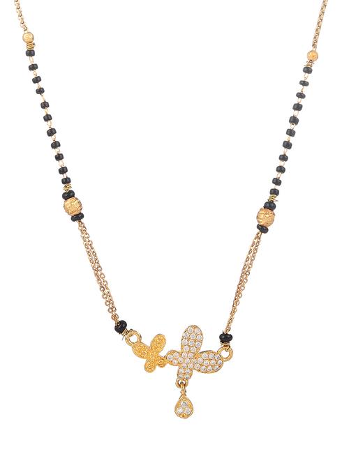 gold metal mangalsutra - 17165810 - Standard Image - 1