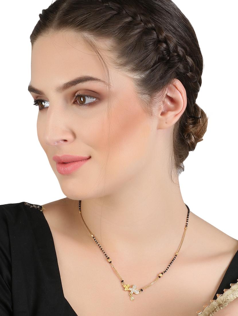 gold metal mangalsutra - 17165810 - Zoom Image - 2