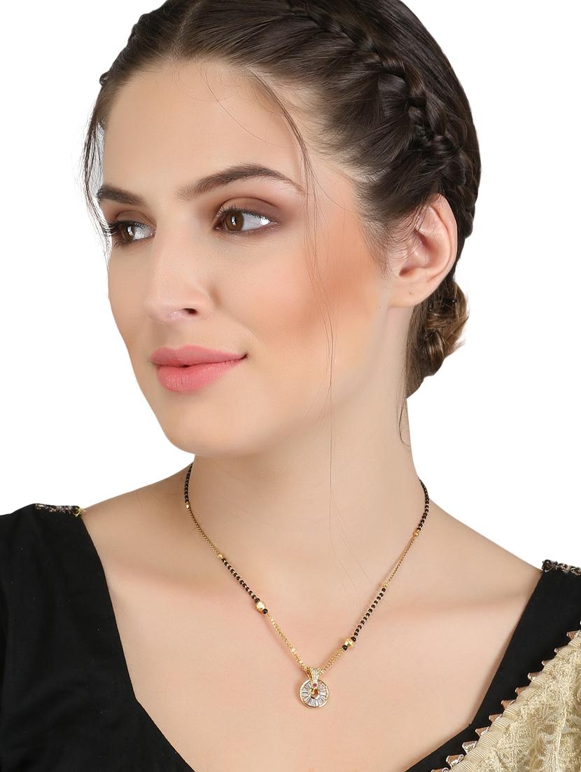 gold metal mangalsutra - 17165815 - Zoom Image - 2